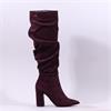 Una Healy Famous Friends Knee High Boot - Burgundy